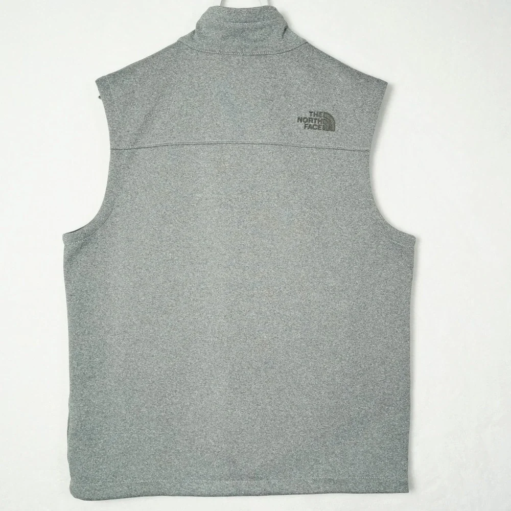 The North Face Mens WindWall Softshell Vest Gray NF00CTZ9 Size Small